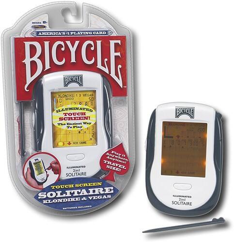 bicycle solitaire handheld game