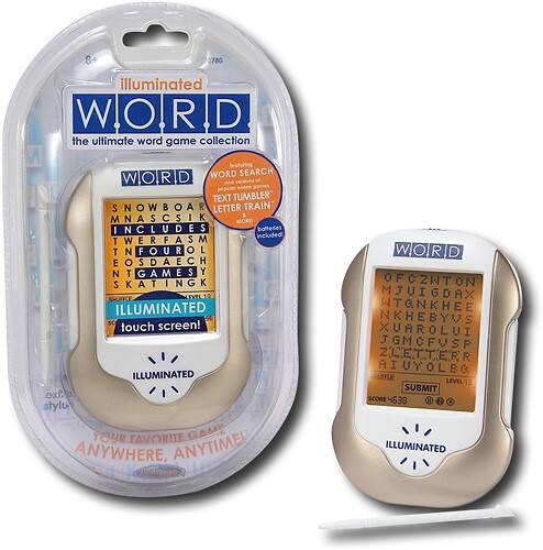 techno source word handheld game