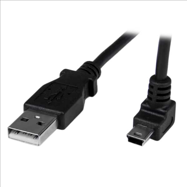 Startech - 1m Mini USB Cable - A to Up Angle Mini B