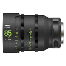NiSi - ATHENA PRIME 85mm T1.9 Cine Lens with Filter Holder, Sony E