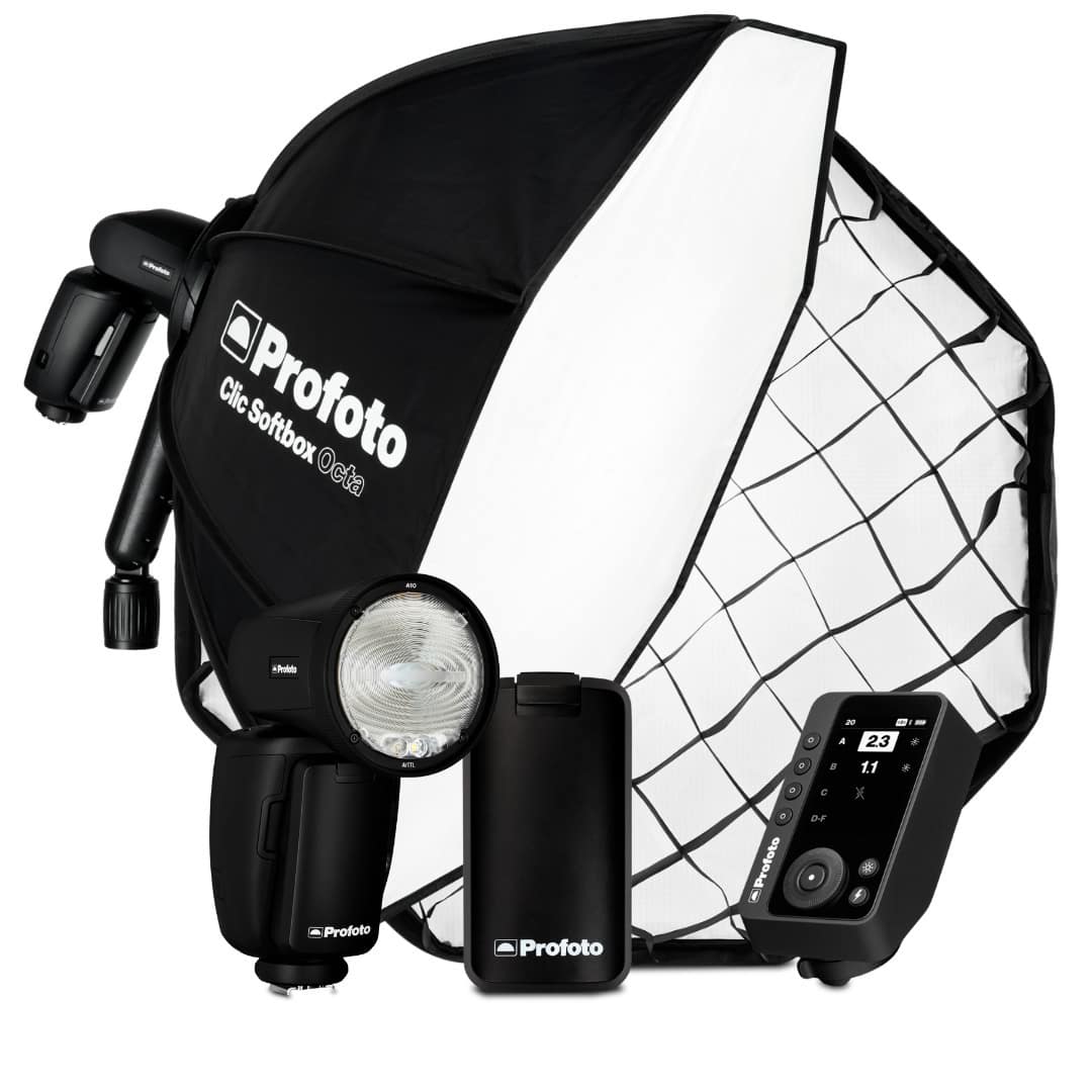 Profoto A10 On Camera Flash Light for Sony Camera Bundle with