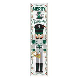 Jardine - Loyola Greyhounds 11" x 46" Nutcracker Holiday Leaner Sign - White