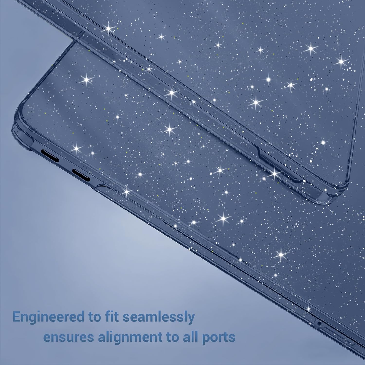 Engineered to fit seamlessly ensures alignment to all ports