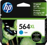 Front Zoom. HP - 564XL High-Yield Ink Cartridge - Cyan.