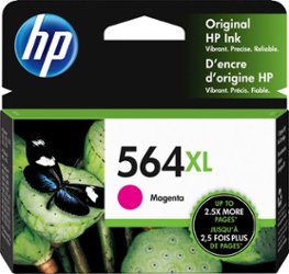 HP - 564XL High-Yield Ink Cartridge - Magenta - Front_Zoom