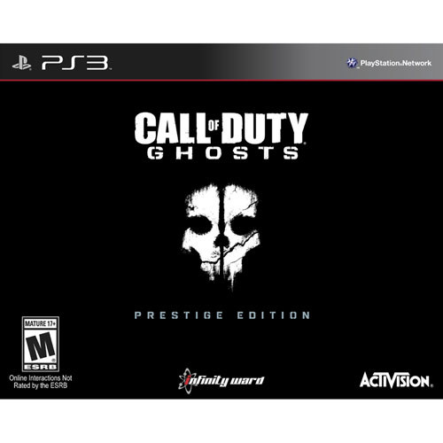 call of duty ghosts prestige edition