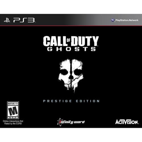 Best Buy: Call of Duty: Ghosts Prestige Edition PlayStation 4 TBD