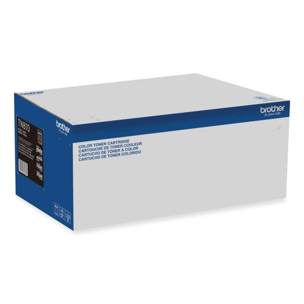 Sure, here is the corrected and grouped text:

- Brother TN810
- COLOR TONER CARTRIDGE
- CARTOUCHE DE TONER COULEUR
- CARTUCHO DE TONER A COLOR
- CARTUCHO DE TONER COLORIDO
- Brother at your side