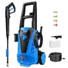 Front. Mirfee - Heavy-Duty Electric Pressure Washer with Foam Cannon, 2100 PSI 2.0 GPM.