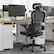 Angle. SIHOO - Ergonomic High Back Office Chair with 3D Armrests and Adjustable 2D Headrest - BLACK.
