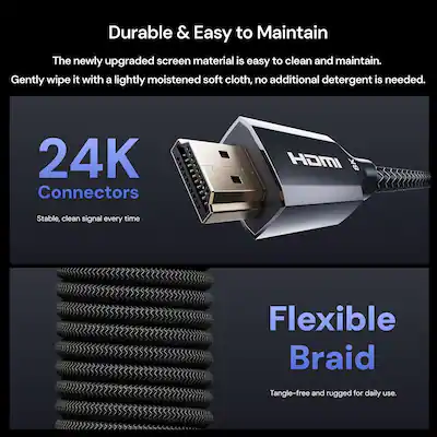 Reagle Cavo ottico HDMI 2.1 AOC 8K & 4K Ultra HD, Premium, 48Gbps 8K@60Hz 4K @120Hz Compatibile con console PS5 Xbox OLED TV, DTS Reagle Cavo ottico HDMI 2.1 AOC 8K & 4K Ultra HD, Premium, 48Gbps 8K@60Hz 4K @120Hz Compatibile con console PS5 Xbox OLED TV, DTS