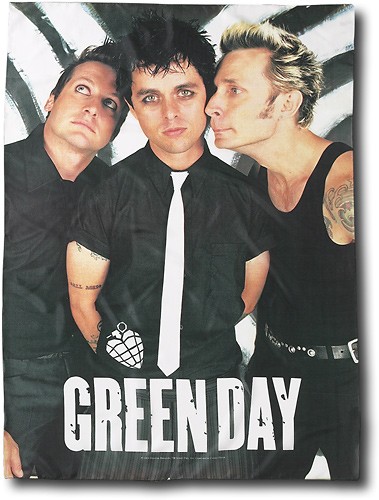 Best Buy: LPGI 30" x 40" Green Day Group Photo Fabric Poster 51763
