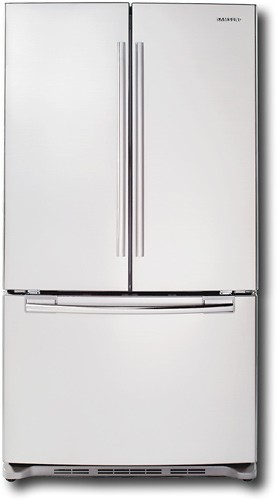  Samsung - 25.8 Cu. Ft. French Door Refrigerator - White