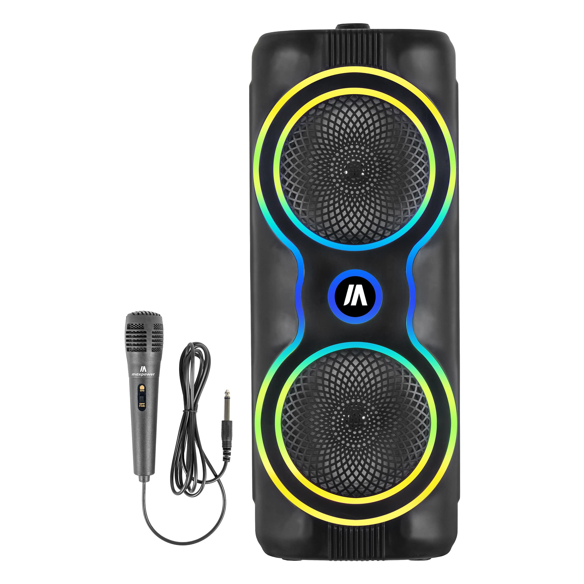 "Max Power - MPD6M 6.5"" Bluetooth Karaoke Speaker, LEDs, Dual Woofers & Microphone" price history on PriceWatchPro