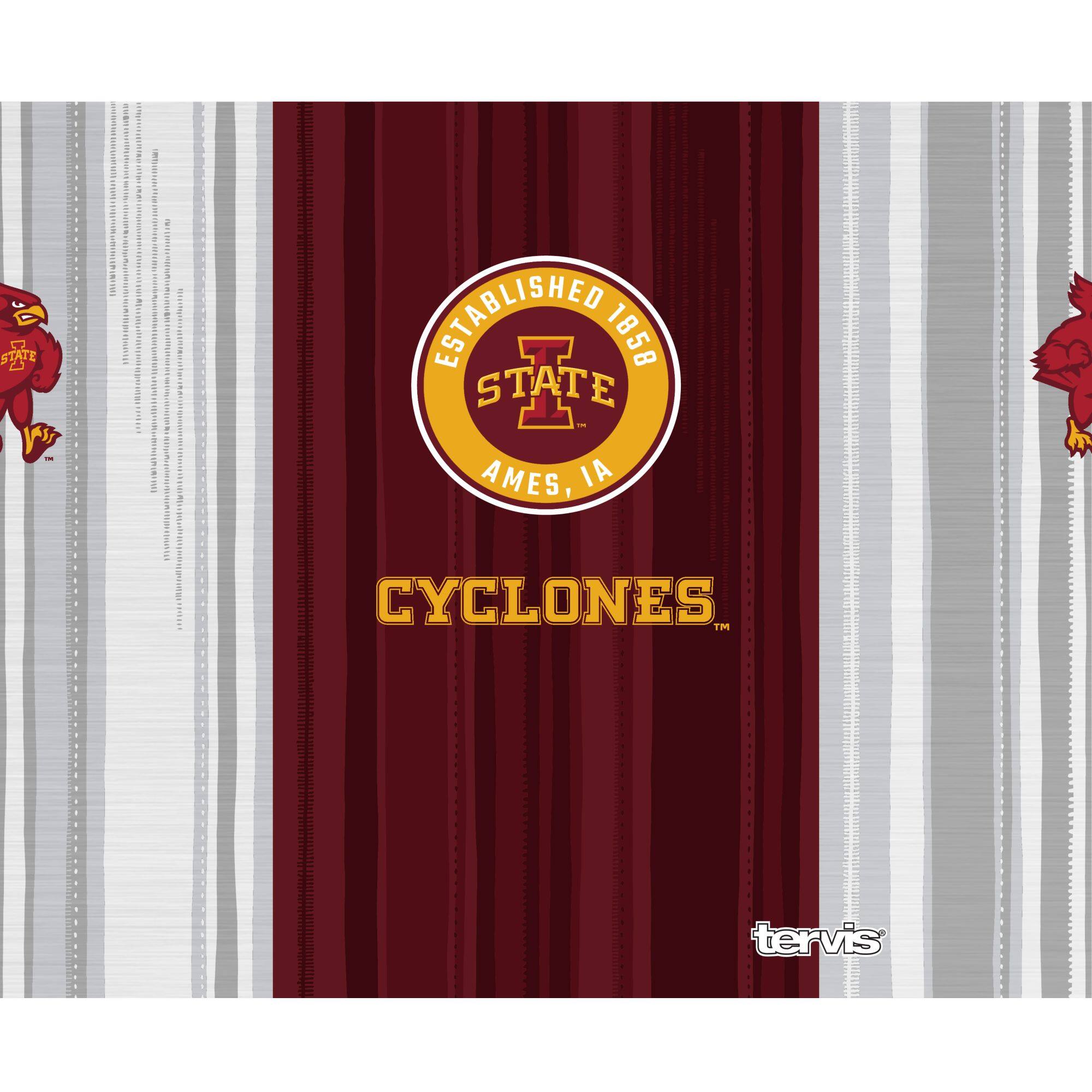 STATE CYCLONES  
ESTABLISHED 1858  
AMES, IA  
tervis