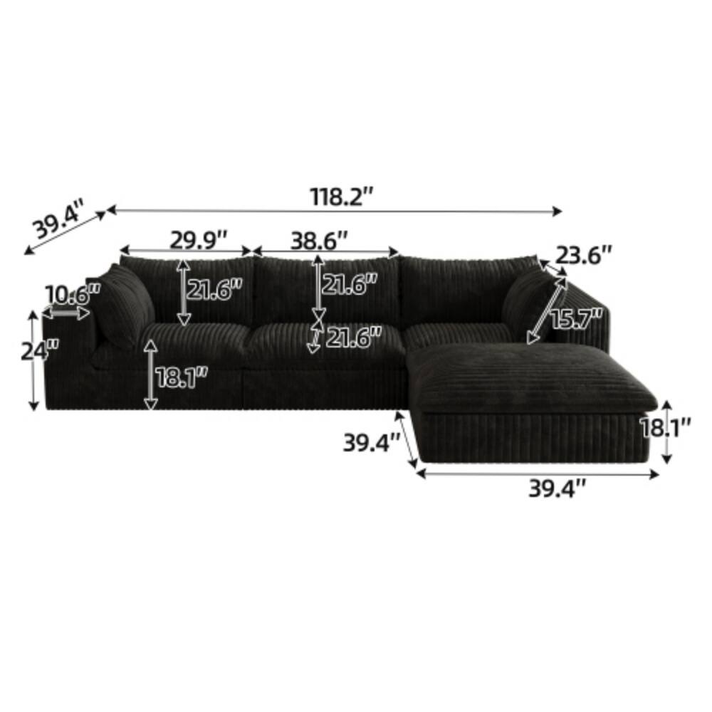 39.4" 1 10.6" 24" 29.9" 21.6" 18.1" 118.2" 38.6" 21.6" 21.6" 23.6" 15.7" 39.4" 18.1" 39.4"
