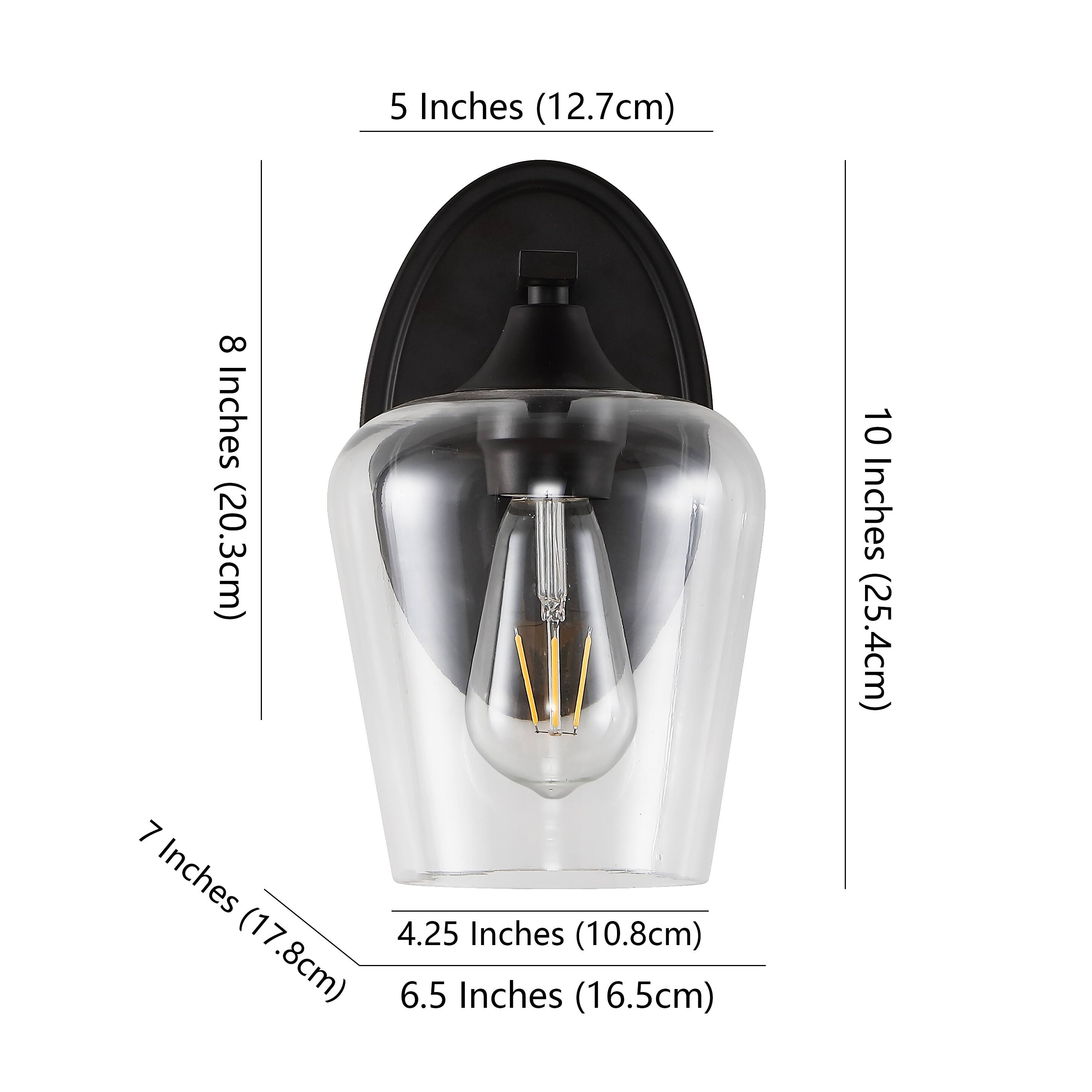 5 Inches (12.7cm)  
8 Inches (20.3cm)  
10 Inches (25.4cm)  
7 Inches (17.8cm)  
4.25 Inches (10.8cm)  
6.5 Inches (16.5cm)