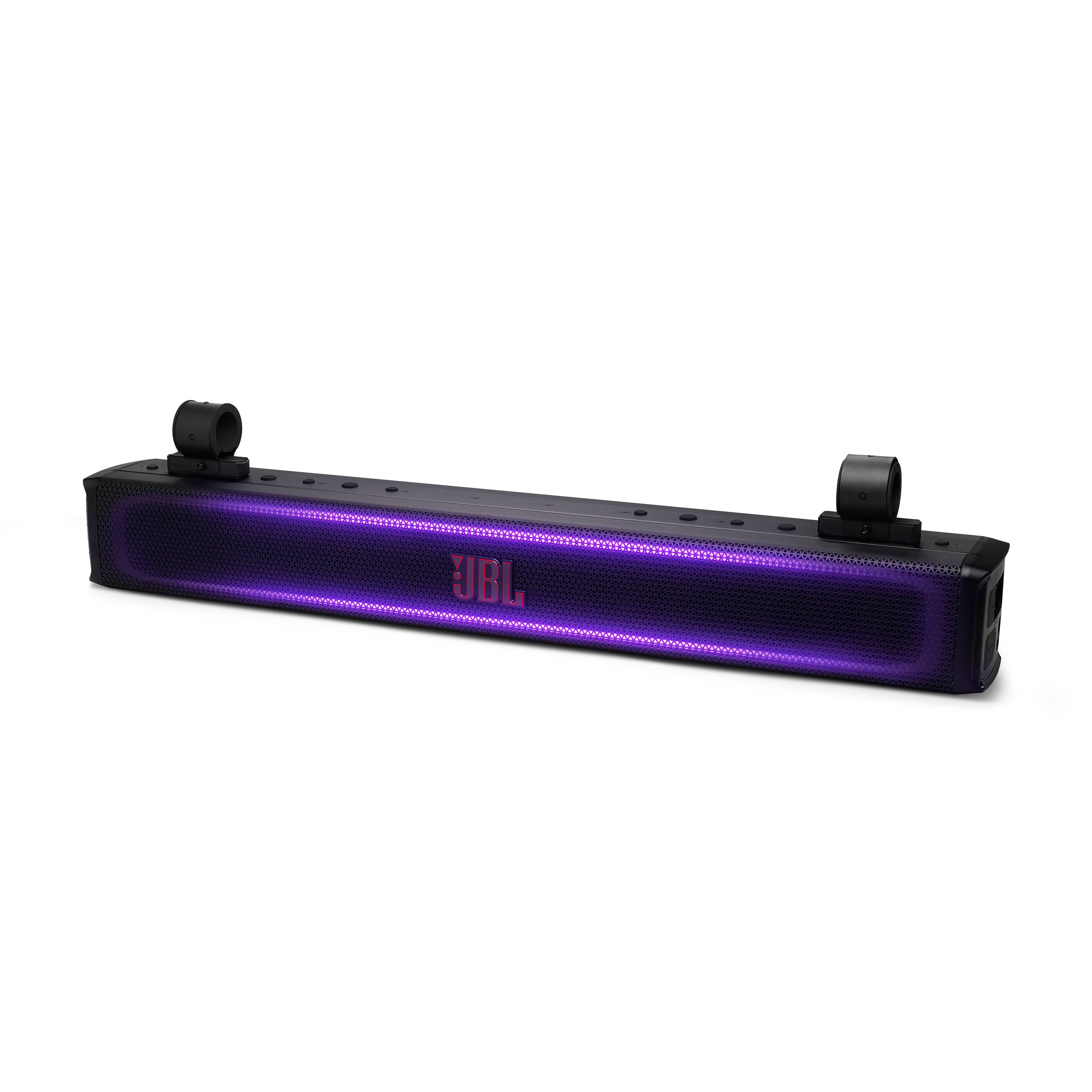 Angle. JBL - Rallybar XL Wireless Powersports 35" 300W Soundbar - Black.