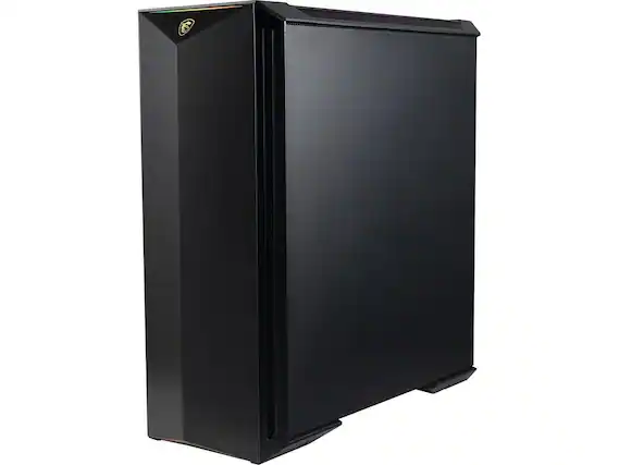 Front. MSI - Aegis RS Desktop PC (i7-10700KF, 16GB, 1TB SSD, RTX 2080 Ti, Bluetooth 5.1, Win 11 Pro) - Black.