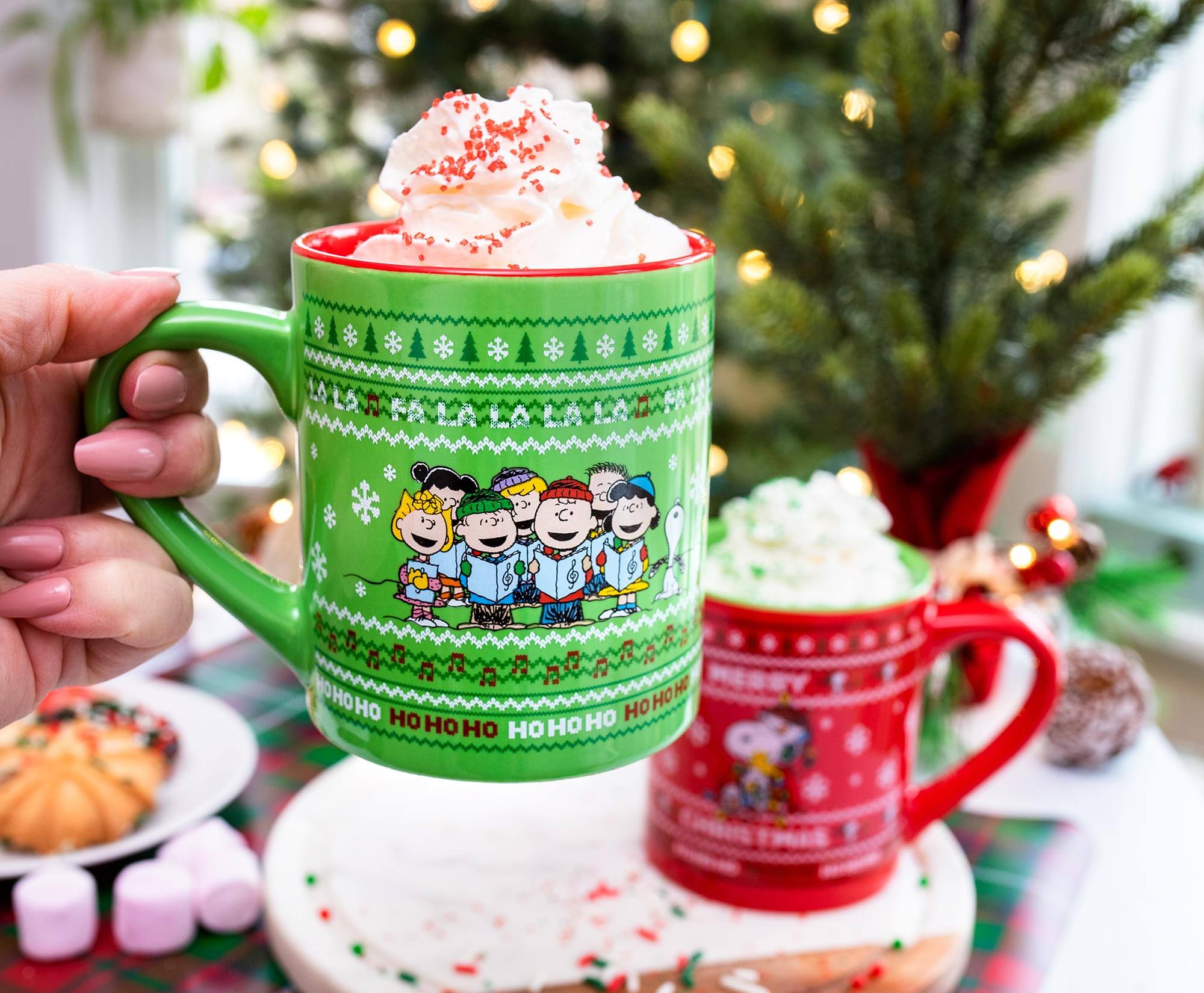 Sure! Here is the corrected and grouped text from the image:

**On the green mug:**
- "HO HO HO HO HO HO HO HO HO HO HO HO HO HO HO HO HO HO HO HO HO HO HO HO HO HO HO HO HO HO HO HO HO HO HO HO HO HO HO HO HO HO HO HO HO HO HO HO HO HO HO HO HO HO HO HO HO HO HO HO HO HO HO HO HO HO HO HO HO HO HO HO HO HO HO HO HO HO HO HO HO HO HO HO HO HO HO HO HO HO HO HO HO HO HO HO HO HO HO HO HO HO HO HO HO HO HO HO HO HO HO HO HO HO HO HO HO HO HO HO HO HO HO HO HO HO HO HO HO HO HO HO HO HO HO HO HO HO HO HO HO HO HO HO HO HO HO HO HO HO HO HO HO HO HO HO HO HO HO HO HO HO HO HO HO HO HO HO HO HO HO HO HO HO HO HO HO HO HO HO HO HO HO HO HO HO HO HO HO HO HO HO HO HO HO HO HO HO HO HO HO HO HO HO HO HO HO HO HO HO HO HO HO HO HO HO HO HO HO HO HO HO HO HO HO HO HO HO HO HO HO HO HO HO