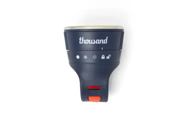 Front. Thousand - Traveler Magnetic Bike Front Light - Navy.
