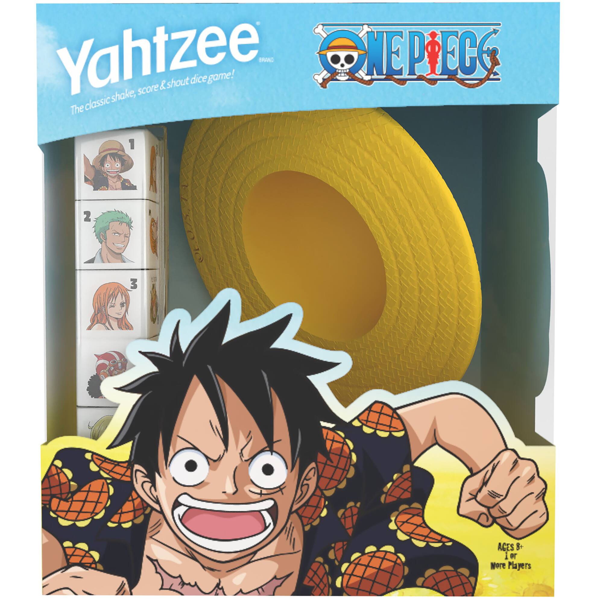 Yahtzee shake, score & shout dice game! The classic 1 2 3 1 ACES 3+ 1 er More Players