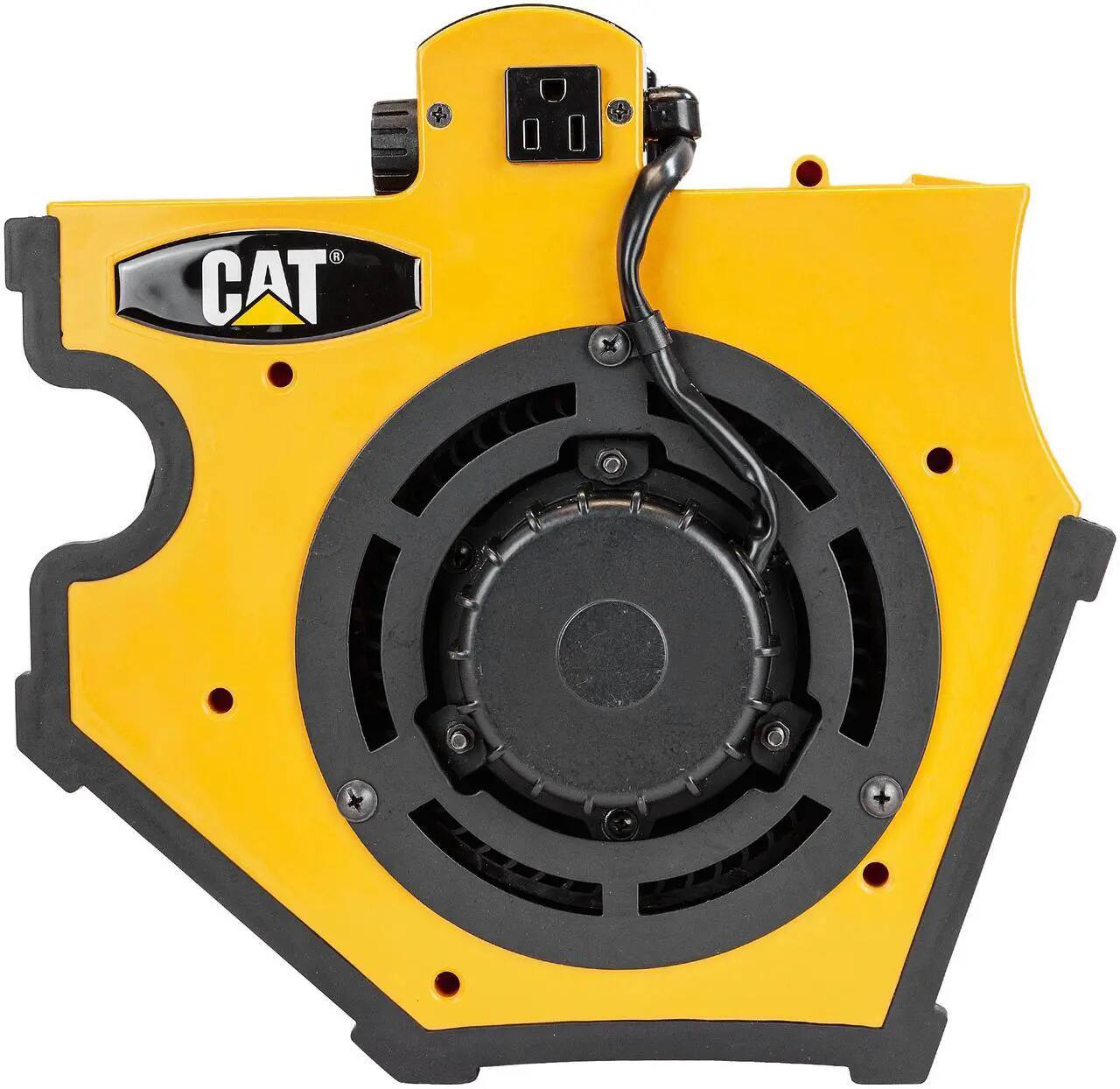 Alt View 5. Caterpillar - Caterpillar CF-B300-YW Industrial Multi Pivoting 4-Speed Utility Blower Equipped With A GFCI Plug.