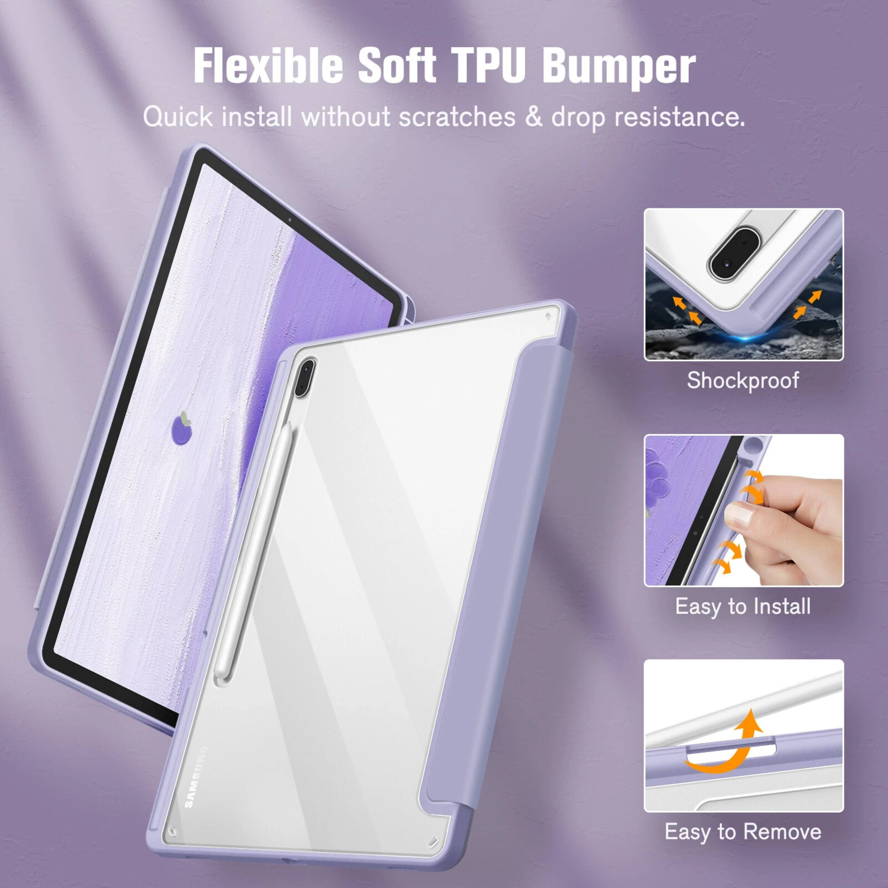 Flexible Soft TPU Bumper  
Quick install without scratches & drop resistance.  

- Shockproof  
- Easy to Install  
- Easy to Remove