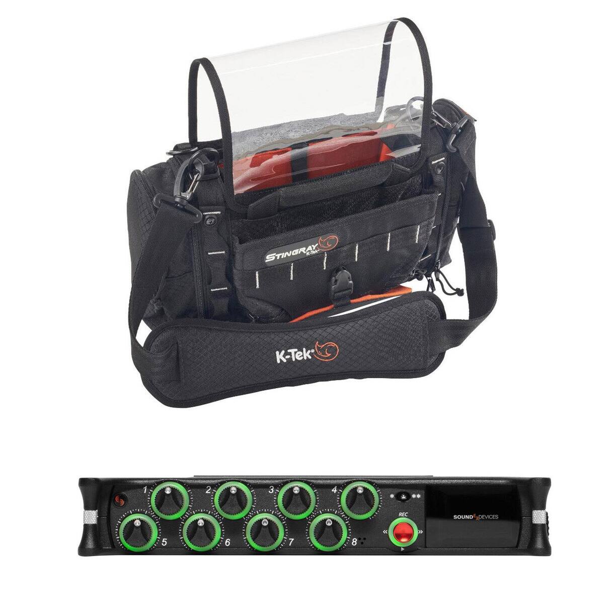 STINGRAY N K-Tek 1 2 3 4 5 6 7 8 REC 30 SOUND DEVICES