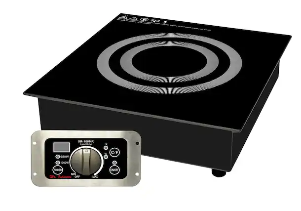 notte 140G / n ( maaueners CAICN 0 - - 1 - n caKE - ... - . - manaa. SR-108MR (Hold Only) F 650W C C/F 1000W POWER MIN Mr. Induction OFF MAX ON/OFF
