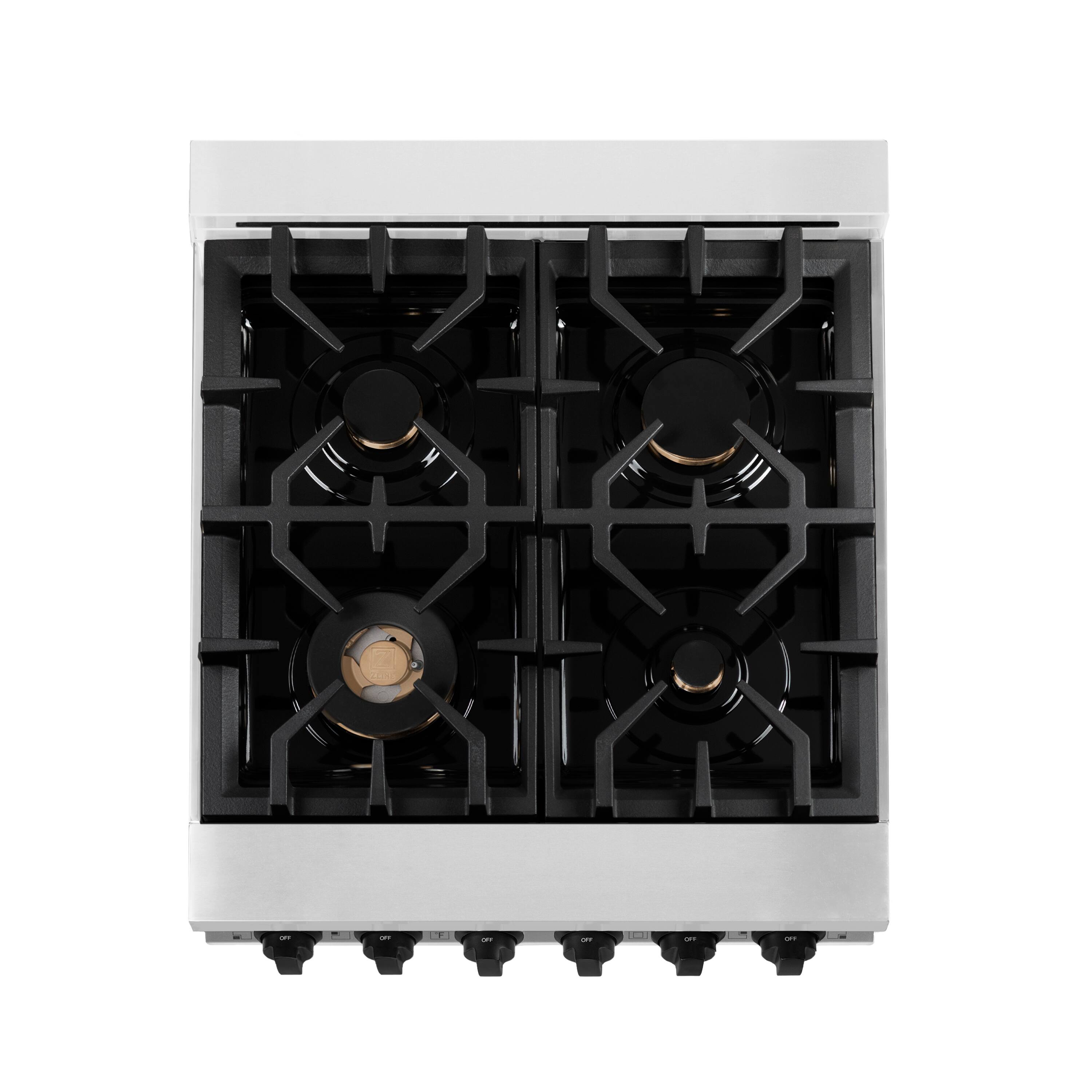 Best Buy ZLINE Autograph 24" Legacy Dual Fuel Range w/ 4 Burners