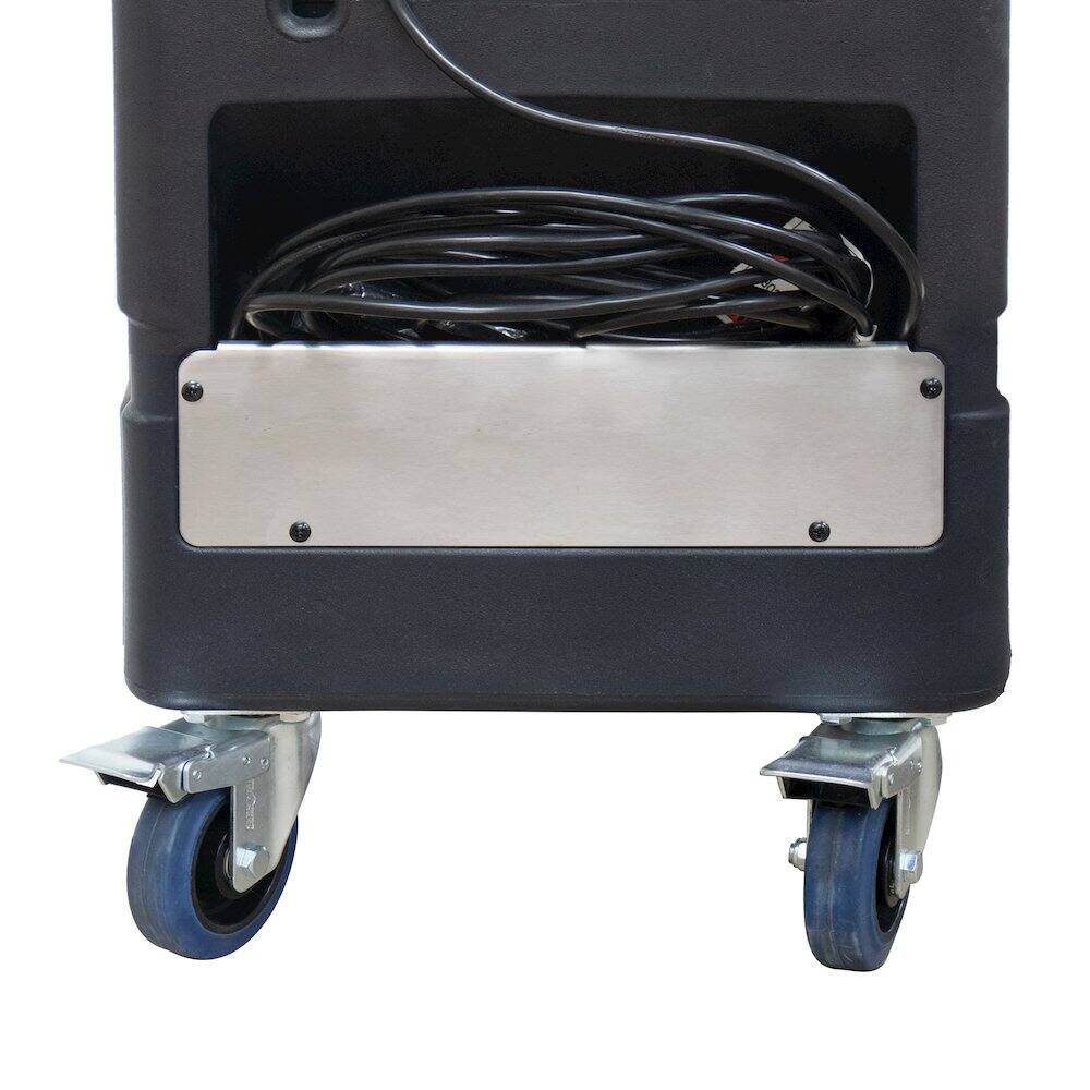 Alt View 3. XPOWER - Oscillating Portable 3 Speed Outdoor Cooling Misting Fan - Blue.