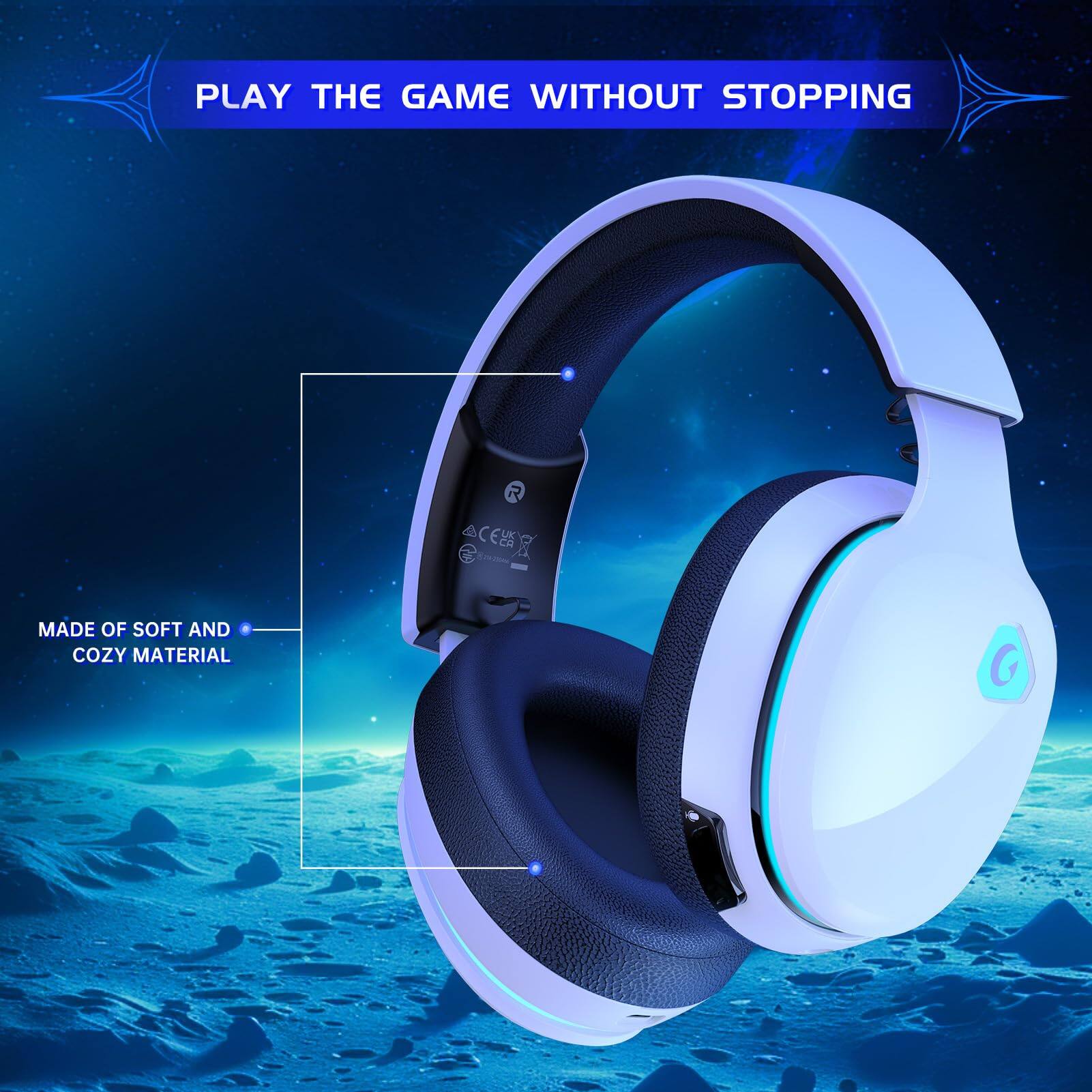 PLAY THE GAME WITHOUT STOPPING

MADE OF SOFT AND COZY MATERIAL