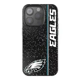 Keyscaper - NFL - Philadelphia Eagles iPhone Bling Case - 16 - Black