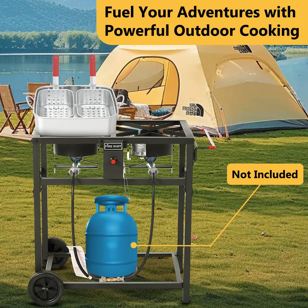 Fuel Your Adventures with Powerful Outdoor Cooking

Not Included