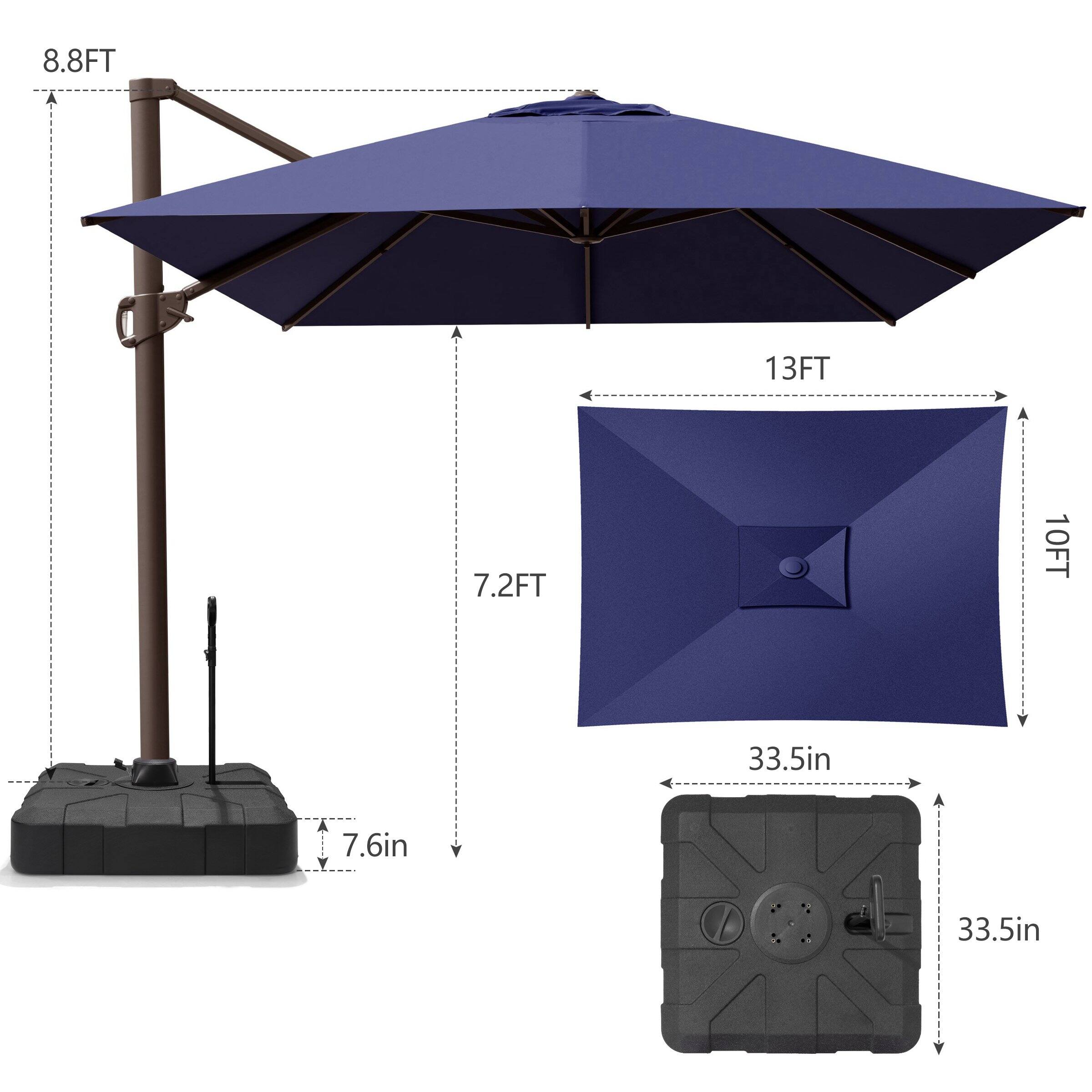 8.8FT  
13FT  
7.2FT  
10FT  
33.5in  
7.6in  
33.5in