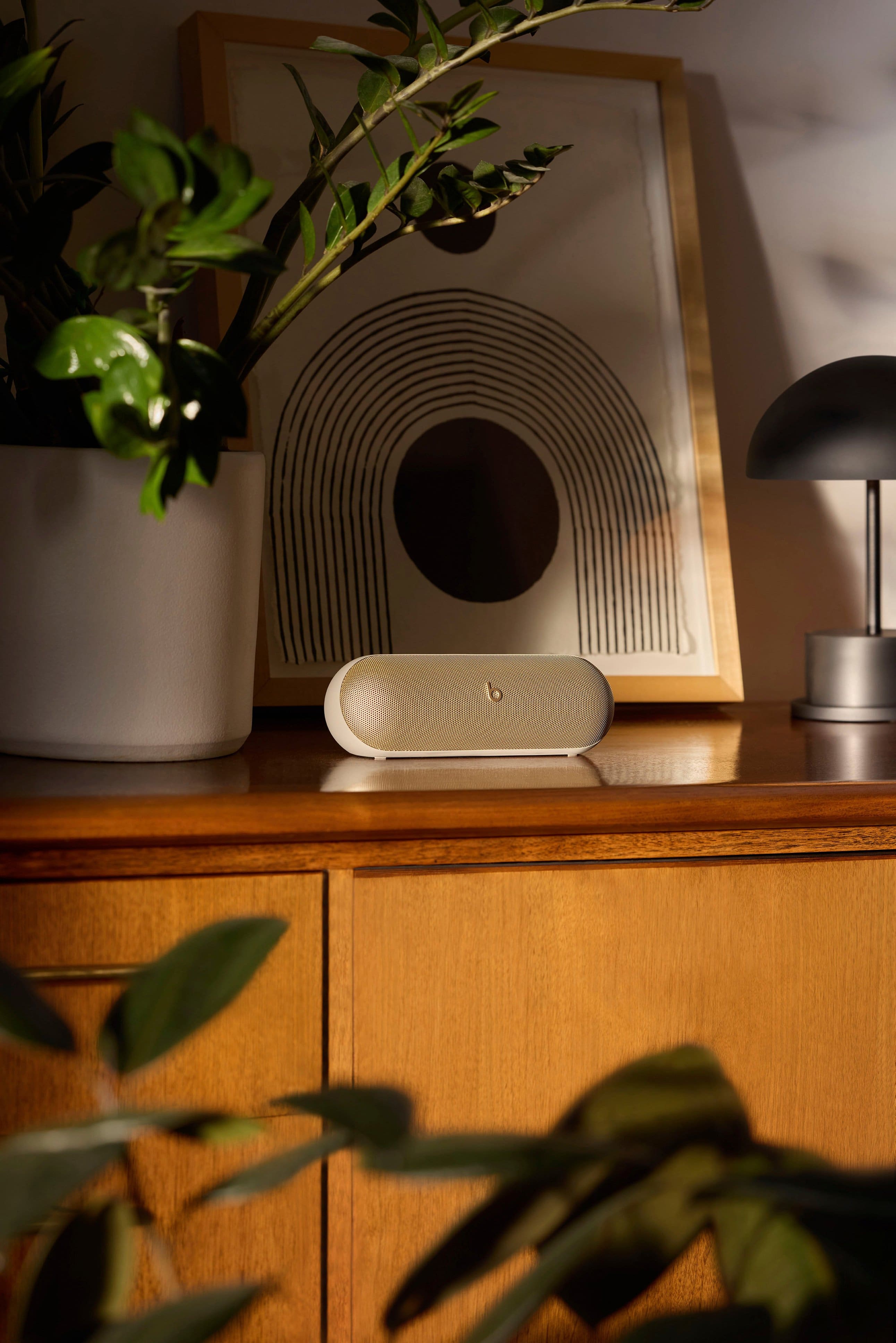 Alt View 14. Beats - Pill Portable Wireless Bluetooth Speaker and Portable Charger - Champagne Gold.