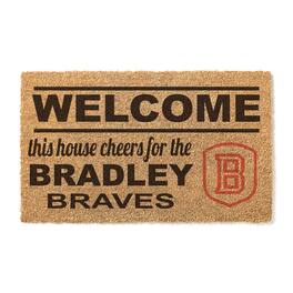 Jardine - Bradley Braves 18" x 30" Welcome Doormat - Brown