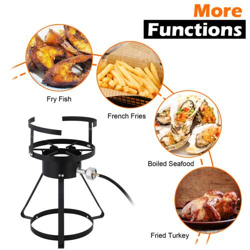 More Functions

- Fry Fish
- French Fries
- Boiled Seafood
- Fried Turkey