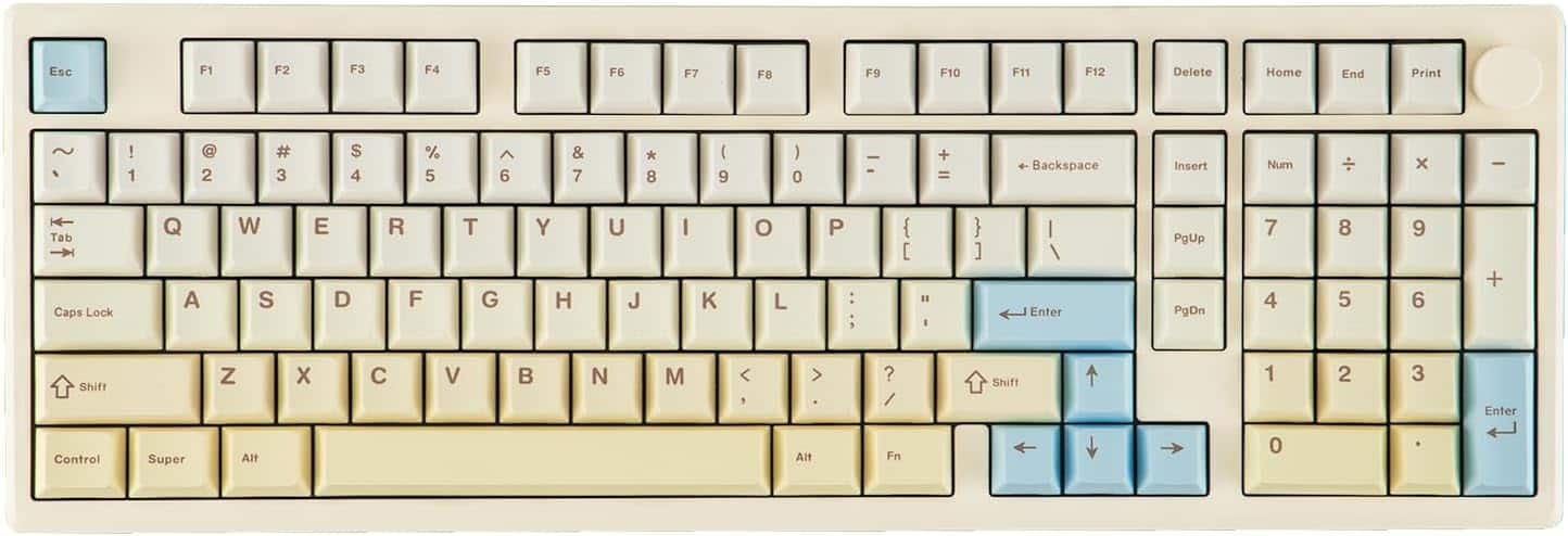 EPOMAKER Galaxy100 Lite QMK/VIA Gaming Keyboard with 8000mAh
