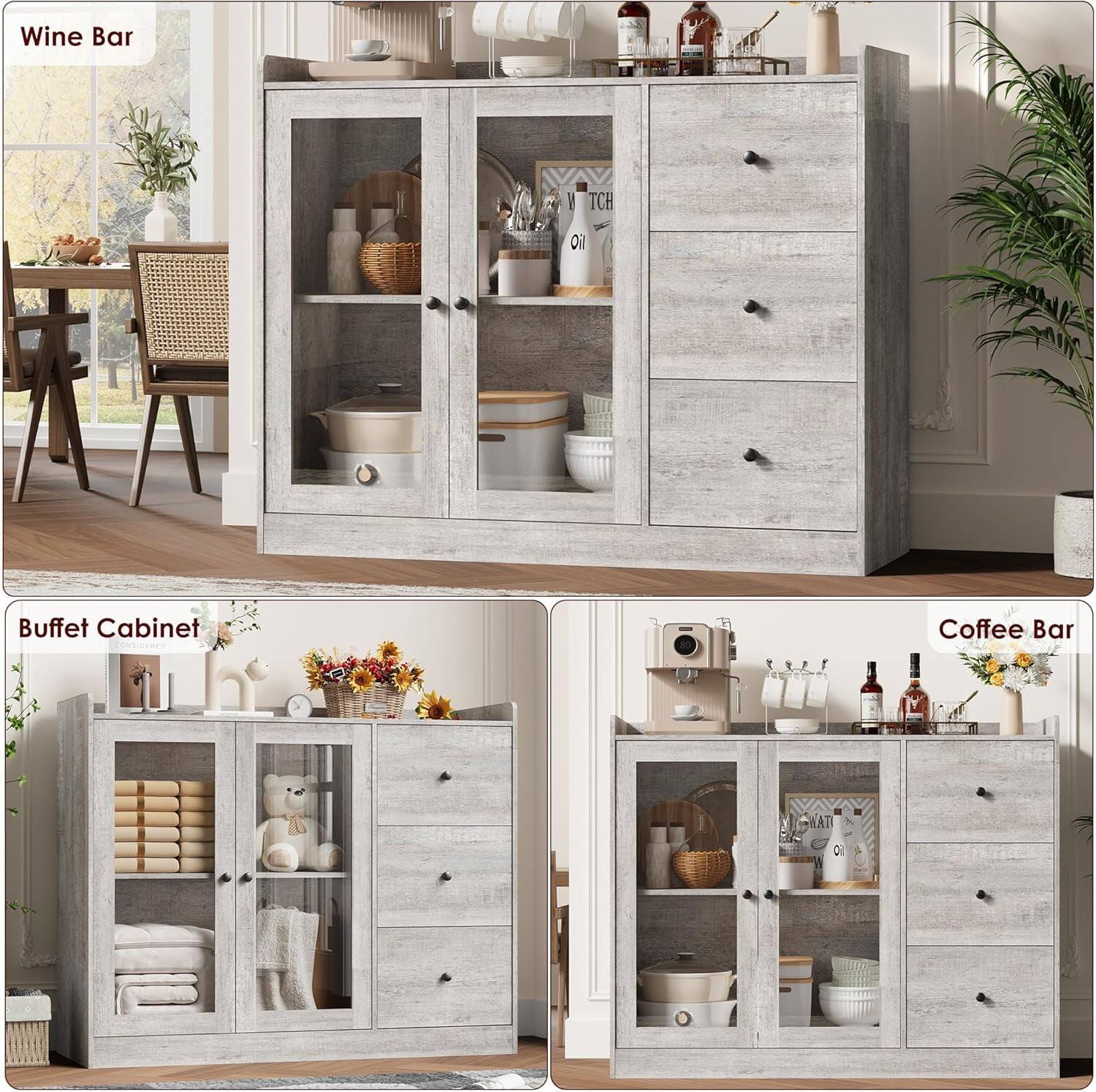 Wine Bar

Buffet Cabinet

Coffee Bar