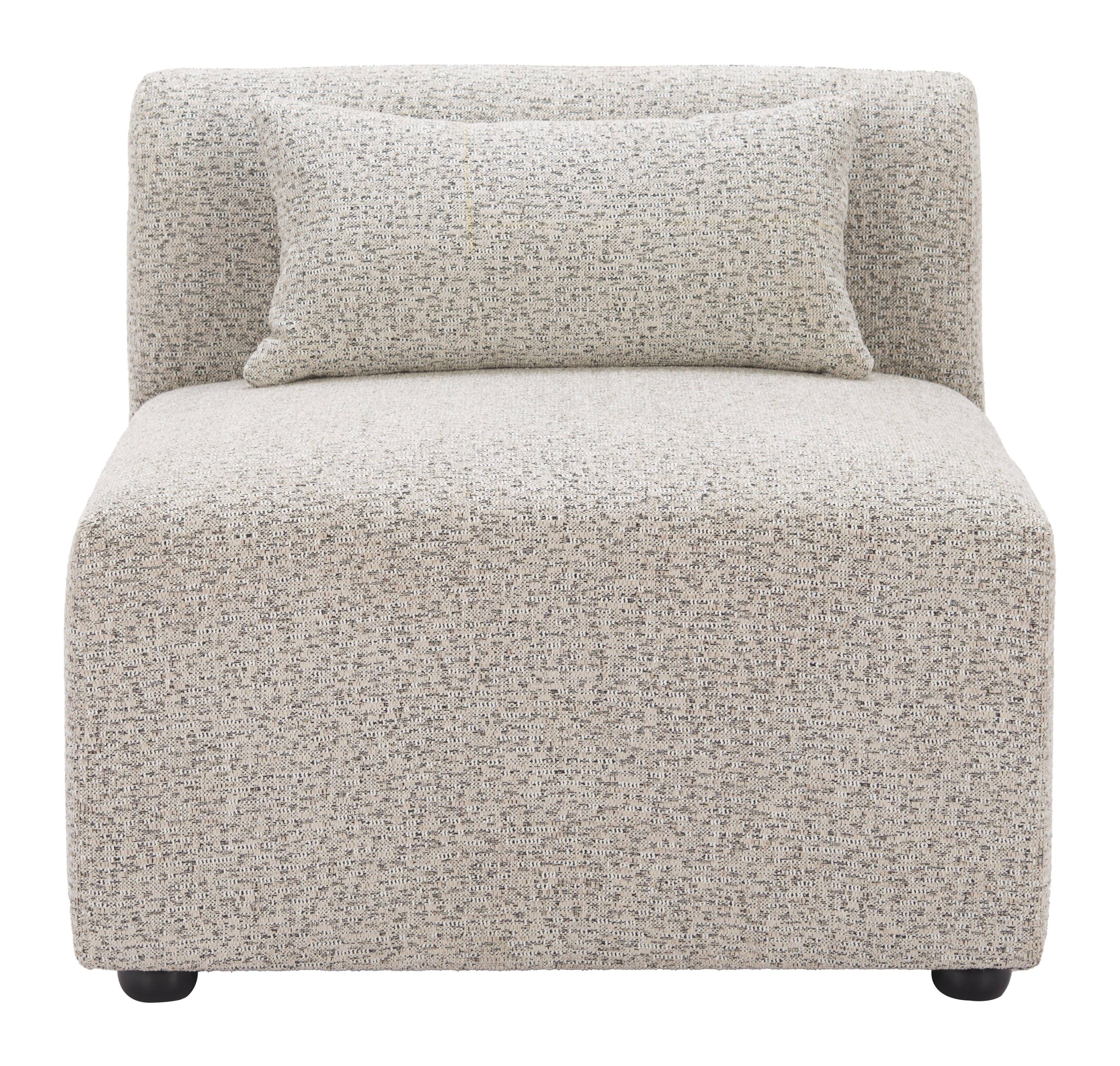 Alt View 1. Hivvago - Simu Middle Chair Dune Greige - Dune Greige.