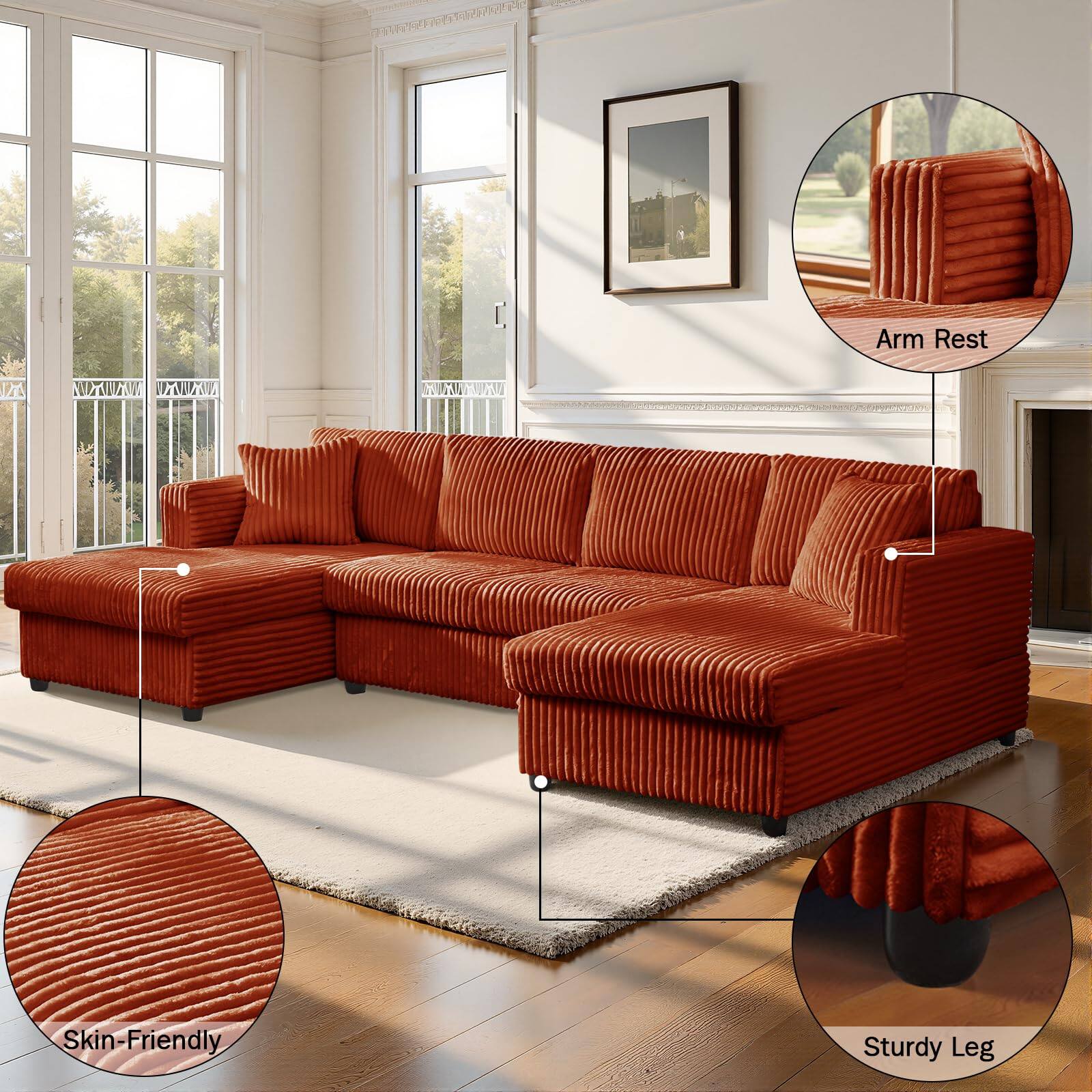 Arm Rest  
Skin-Friendly  
Sturdy Leg