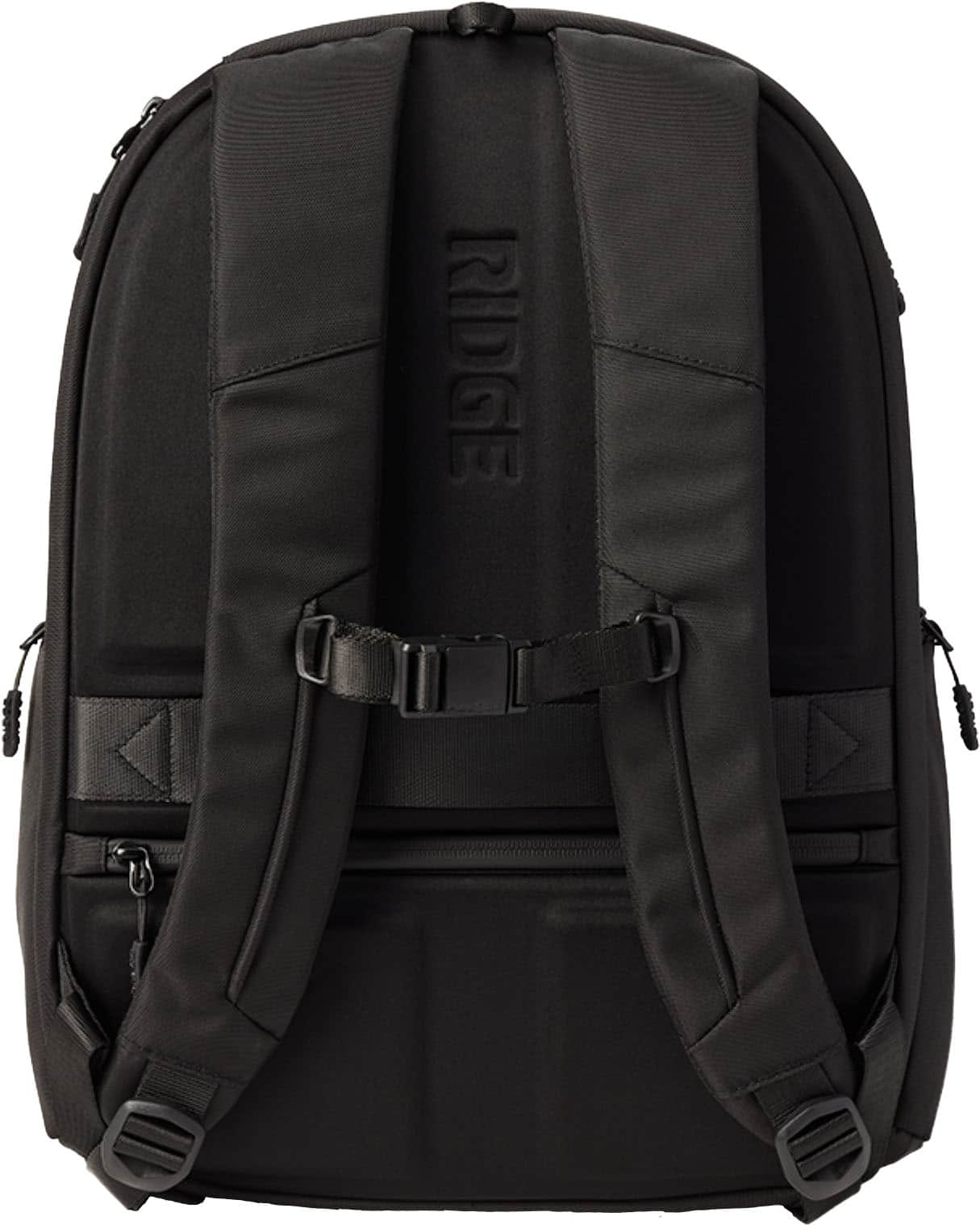 Angle. The Ridge Wallet - Commuter Backpack - Black.