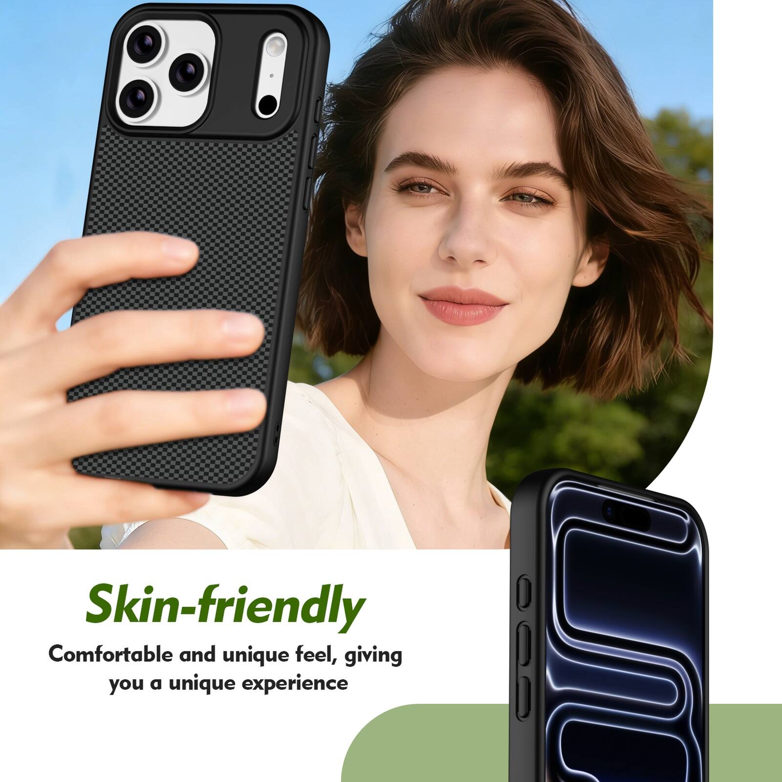 Skin-friendly  
Comfortable and unique feel, giving you a unique experience