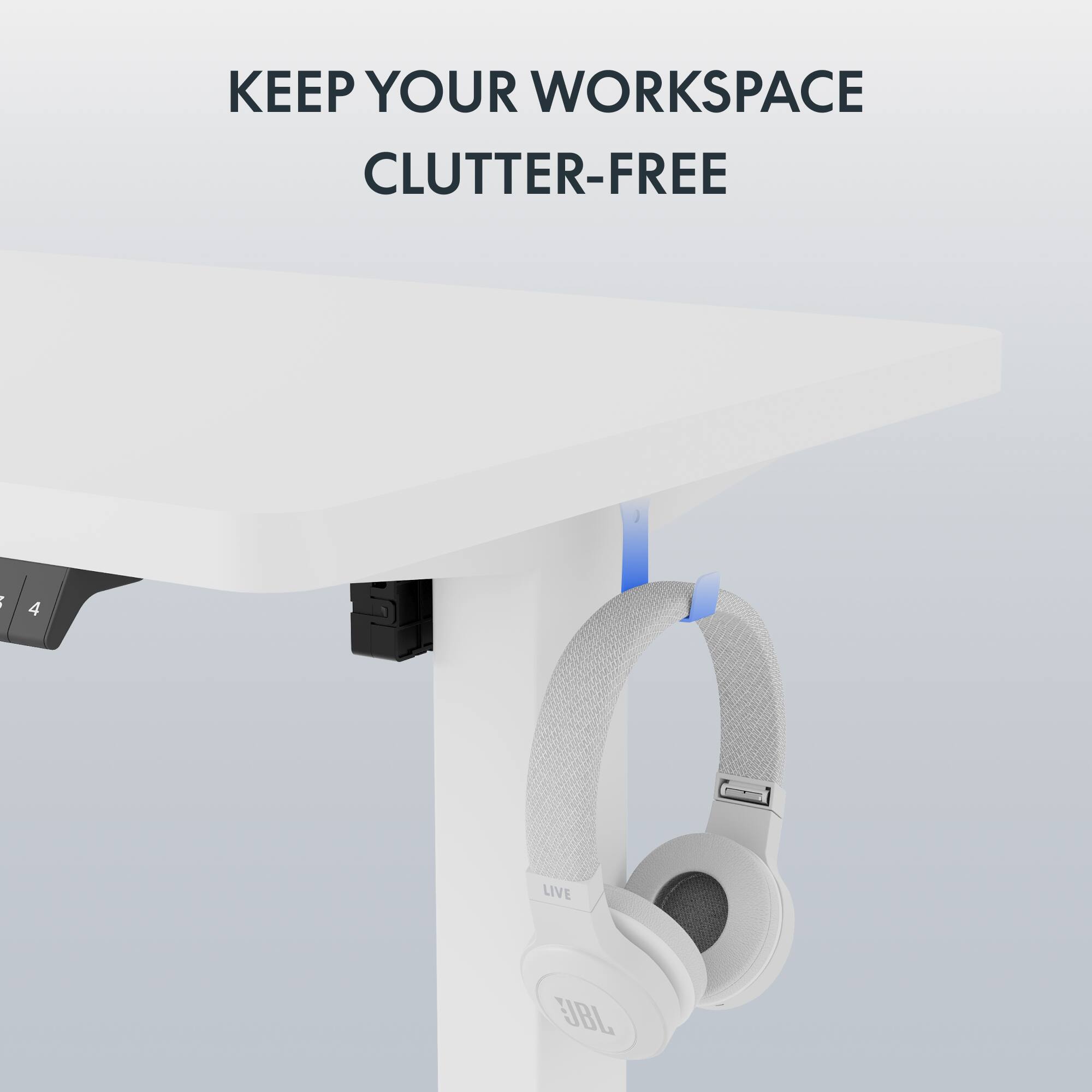 KEEP YOUR WORKSPACE CLUTTER-FREE