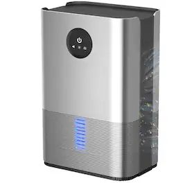 Cluzine - Compact Dehumidifier with 34oz/day Capacity, Smart Humidity Control & Quiet Operation
