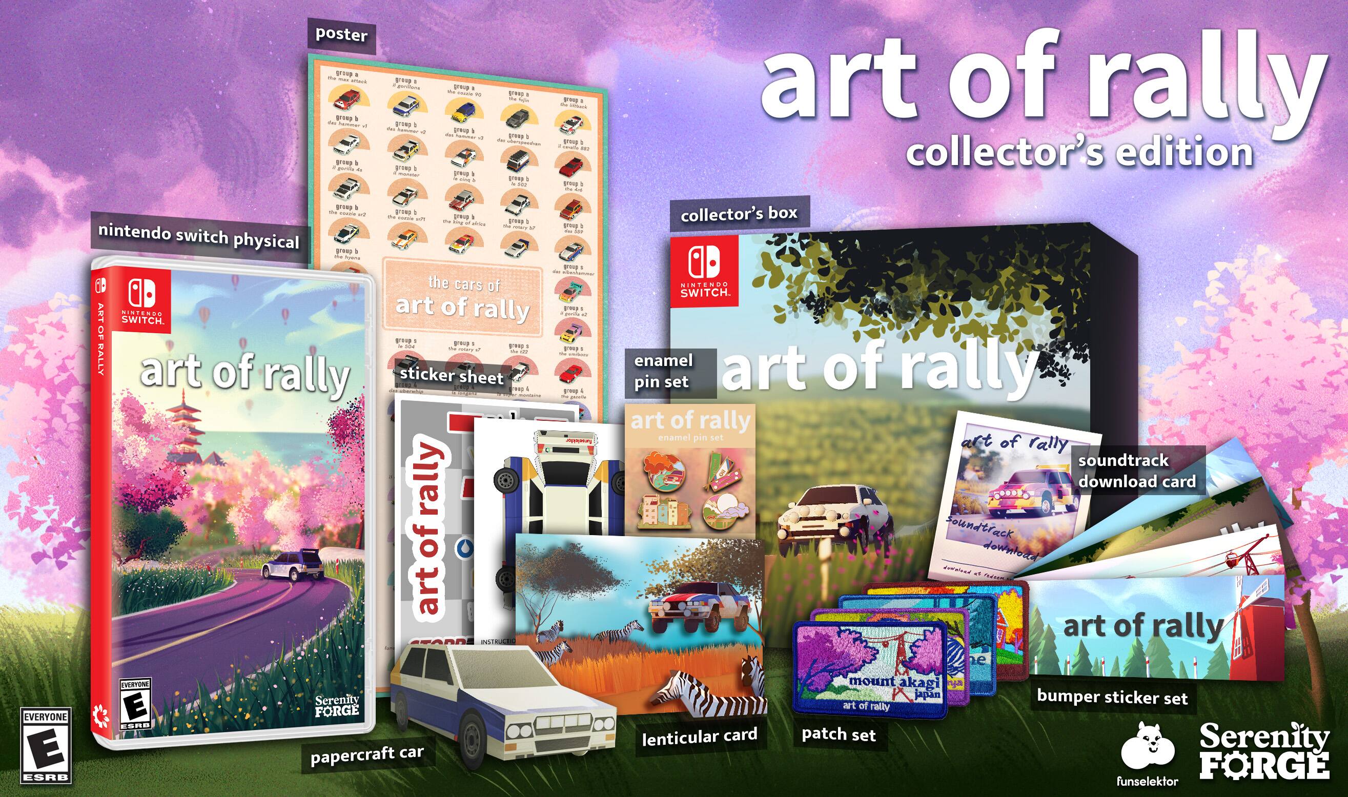 Front Zoom. art of rally Collector's Edition - Nintendo Switch.