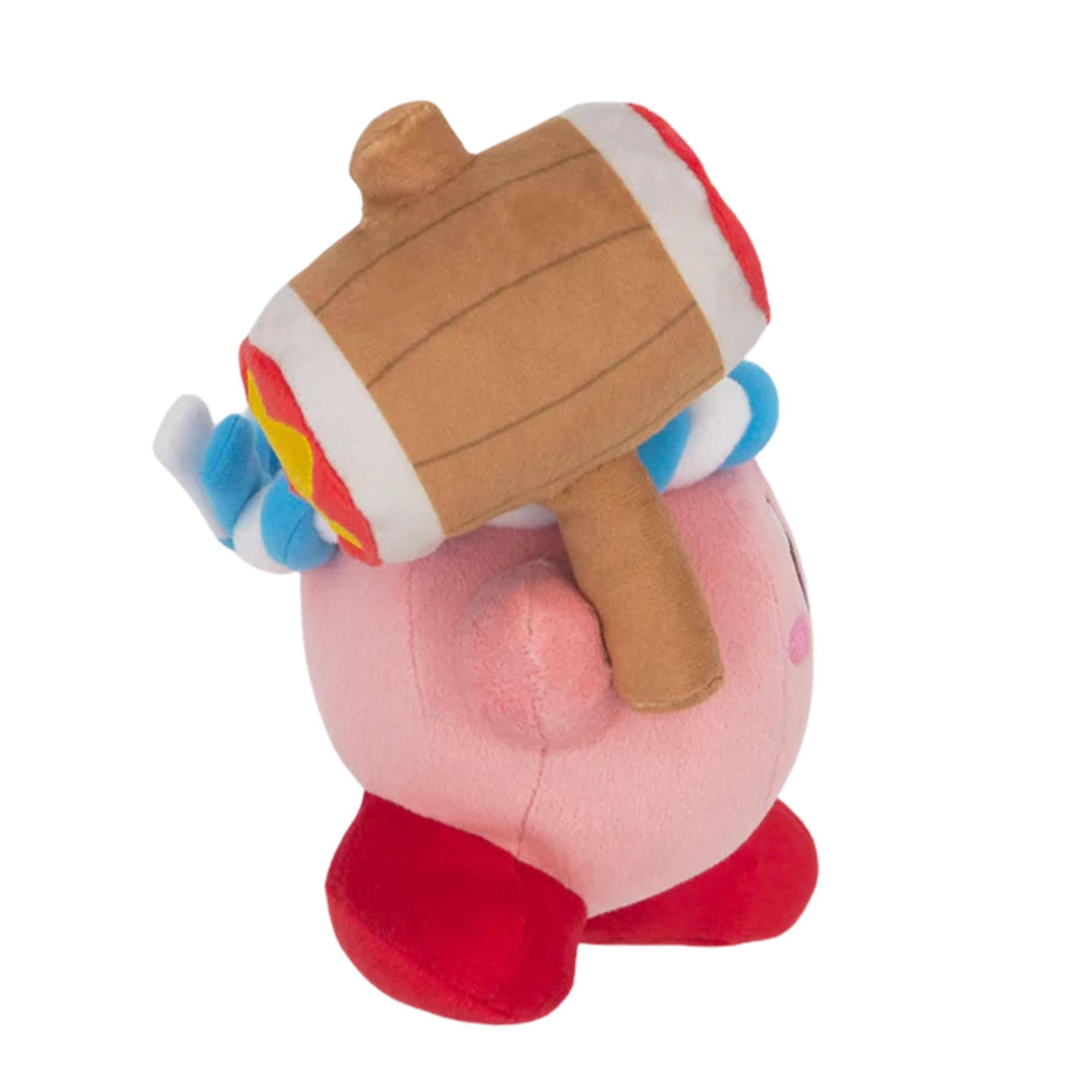 Alt View 3. Little Buddy - Kirby Hammer 5 Inch Collector Plush - Pink.