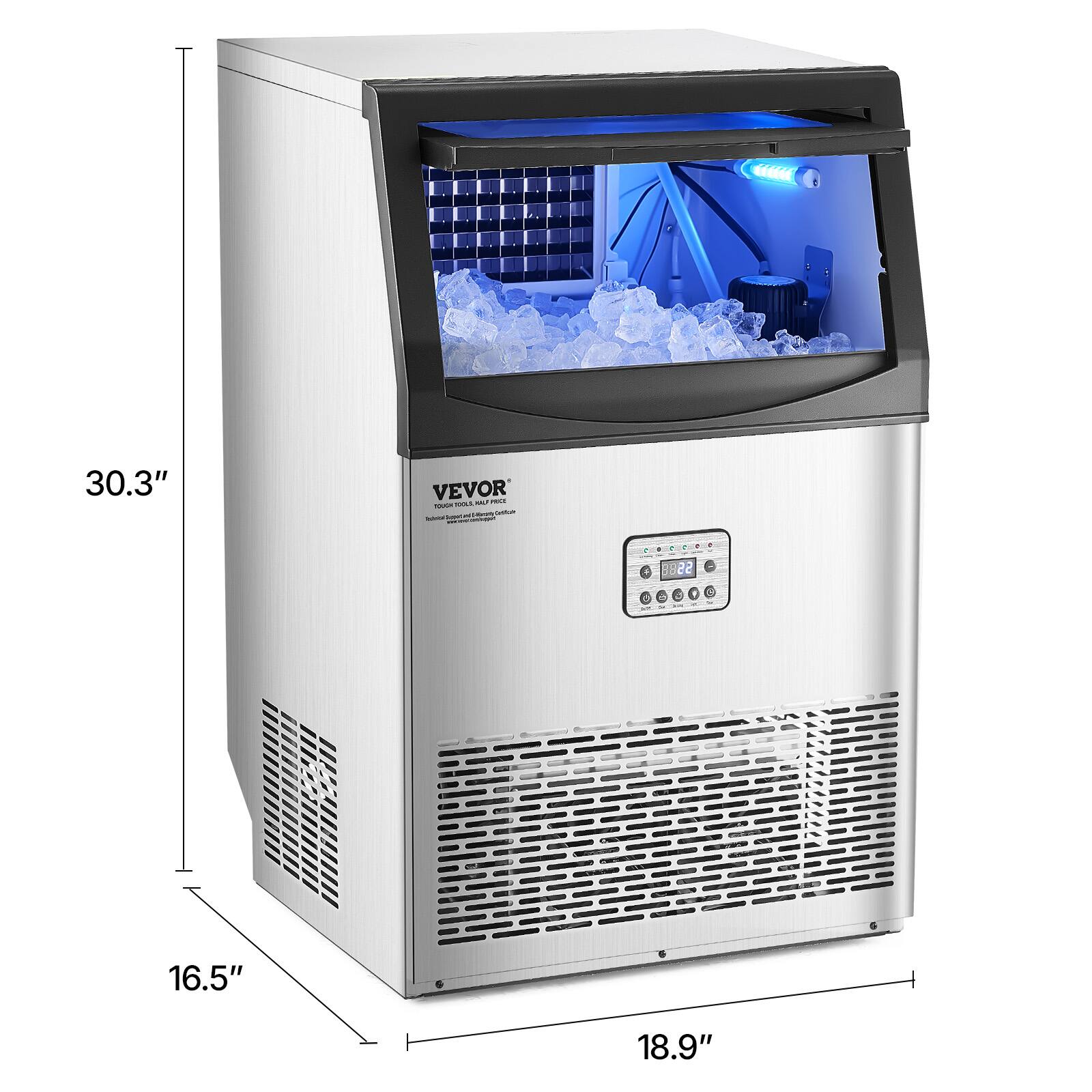 30.3"  
16.5"  
18.9"